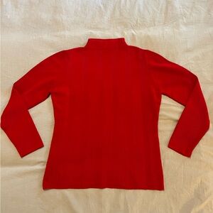 Woolmark Jin Yu Classic‎ Red Women's Sweater Medium